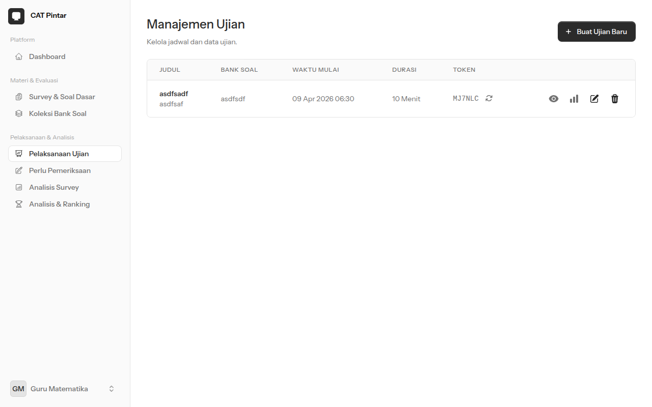 Manajemen Ujian