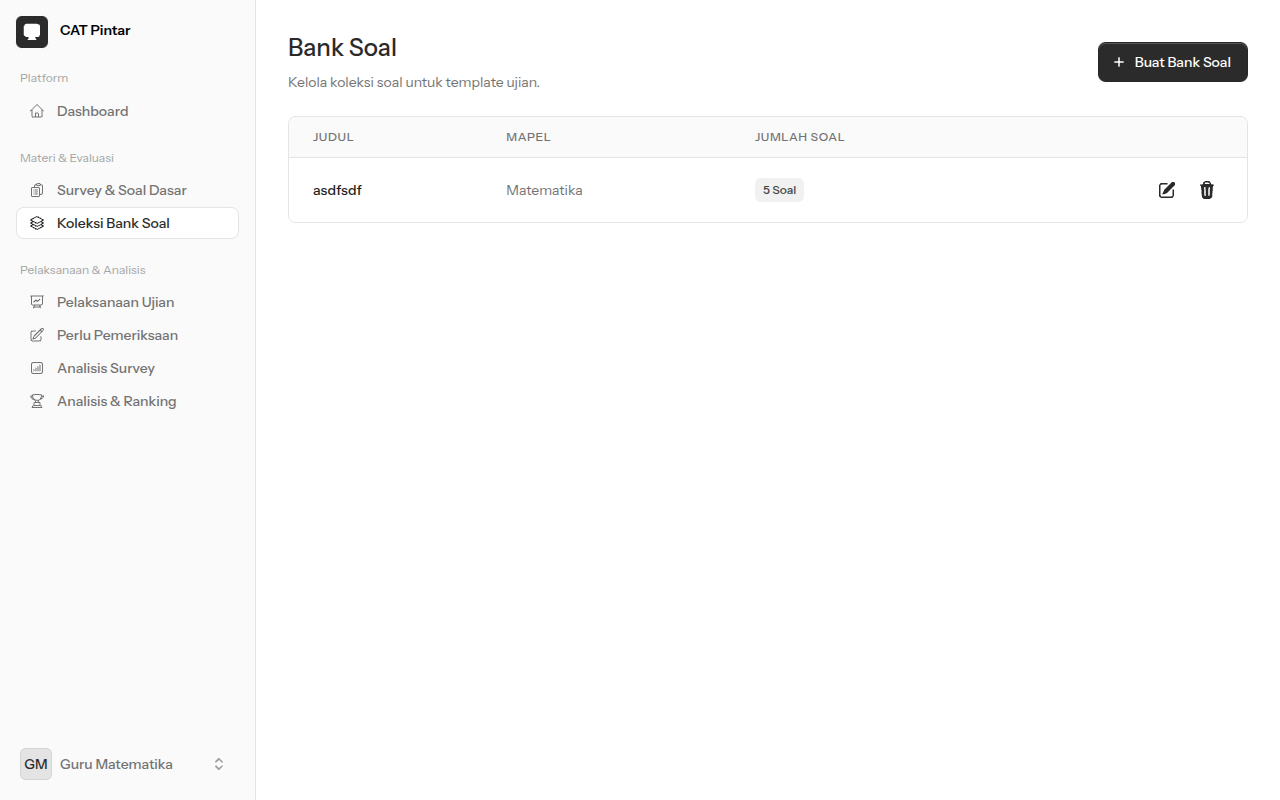 Bank Soal